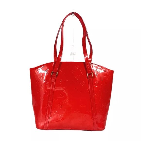 LOUIS VUITTON M91727 MonogramVernis Avalon MM Tote Bag Shoulder Bag - Picture 1 of 15